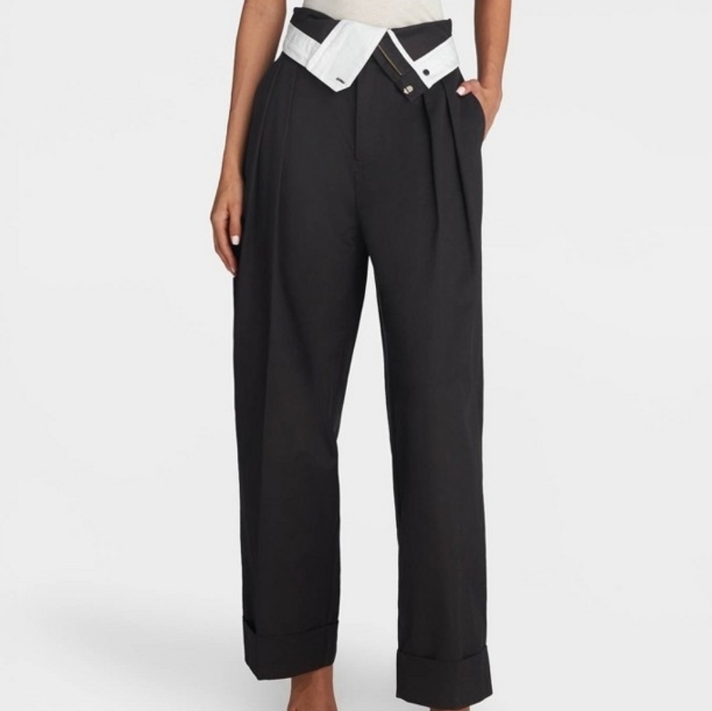 KBB by KAHLANA Women's Baggy Leg 'The Waist Curtain Trouser'